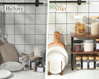 Marsui 4 Pcs Kitchen Organizer Accessories Set Cabinet Organizer Shelf and - Image 3
