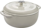 Lodge 3 Quart Enameled Cast Iron Dutch Oven by Lodge