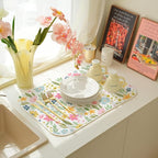 Spring Dish Drying Mat 18x24 Inches - Image 4