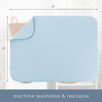 S&T INC. Dish Drying Mat XL, 18” x 24”, Absorbent Microfiber Kitchen Counter Mat - Image 5