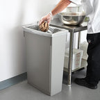 Winco PTC-23SG Slender Trash Can - Image 5