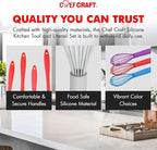 Chef Craft Premium Silicone Wire Cooking Whisk, 10.5 inch - Image 6