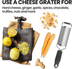 Cheese Grater, Lemon Zester, Fine Cheese Grater - Image 6