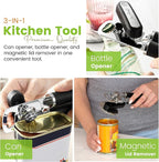 Spring Chef Stainless Steel Can Opener - Image 4
