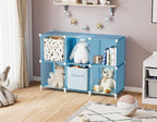 Portable Closet 6 Cube Closet Organizer and Storage Shelf Bookcase - Image 2