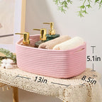 MiniArk Small Storage Baskets for Organizing | Closet Organizer Bins | Shelf - Image 3