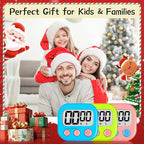 ZILLEEN 6 Pack Kitchen Timers for Cooking Digital Classroom Timers for Teachers - Image 5