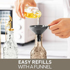 COOK WITH COLOR Glass Olive Oil Bottle Dispenser - Image 8