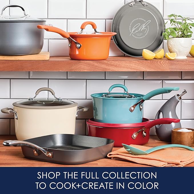 Rachael Ray Cook + Create Nonstick Frying Pan/Skillet, 10 Inch - Image 10