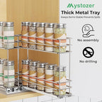 Mystozer Pull Out Spice Rack Organizer - Image 7
