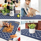 WISELIFE Dish Drying Mat Super Absorbent Drying Mat Large Dish Drying Mats - Image 6
