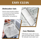 E-far Baking Sheet with Wire Rack, Stainless Steel Cookie Sheets Pan & Cooling - Image 6
