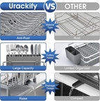 Urackify Stainless Steel Dish Drying Rack - Image 6