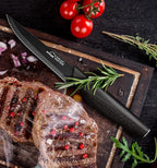 Amorston Steak Knives, Steak Knives Set of 8, Stainless Steel Steak Knife Set - Image 7
