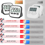AyayaBoss 2-Pack Magnetic Kitchen Timers - Image 3