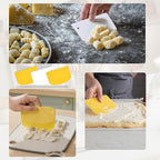 5 Pcs Bench Scraper, Bench Scraper Kitchen 2 Pcs Stainless Steel Dough Scraper - Image 6