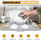 Luxet Silicone Dish Drying Mat - Image 7