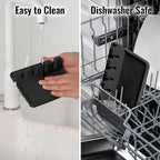 Zulay Kitchen Extra Large Silicone Utensil Rest - Image 6