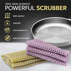 The Crown Choice Heavy Duty Non-Scratch Dish Scrubbers - Image 3