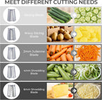 SUSTEAS Rotary Cheese Grater - Image 3
