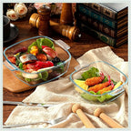 Maxcheck 2 Pieces Glass Casserole Dish - Image 5