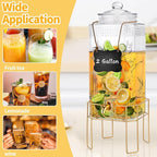 Drink Dispenser, 2 Gallon Drink Dispensers - Image 3