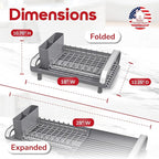 Better Houseware in Sink Dish Drying Rack, Dish Drying Rack in Sink - Image 7