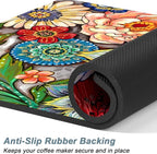 Rnivvi Coffee Mat, Hide Stain Rubber Backed Absorbent Dish Drying Pad - Image 4