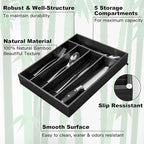 Besilord Bamboo Silverware Holder - Image 3