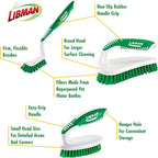 Libman Scrub Brush Kit | Cleaning Brush | Tile & Grout Brush | Small Scrub - Image 4