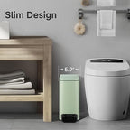TIPGO Slim Bathroom Trash Can - Image 2