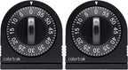 60 Minute Wind Up Timer Visual Mechanical Timer, from 0 to 60 Minutes, by Colortrak