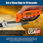 AccuSharp Knife Sharpener, Ergonomic Comfortable Handle, Compact & Easy to Use - Image 7