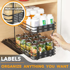 SpaceAid Pull Out Spice Rack Organizer - Image 5