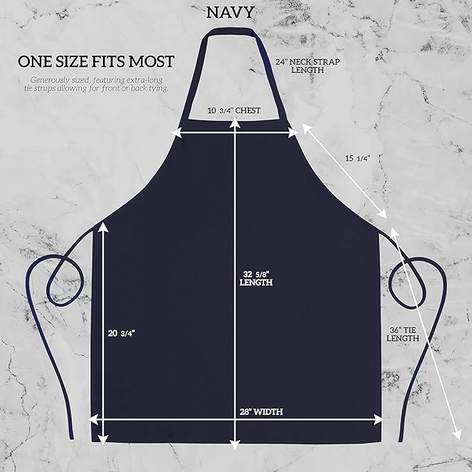 GREEN LIFESTYLE 12 Pack Professional Chef Apron – Grilling Aprons - Image 2