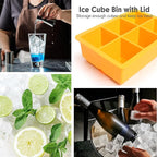 Excnorm Silicone Ice Cube Trays 3 Pack - Image 9