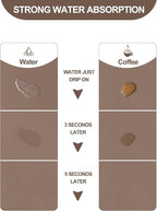 Dish Drying Mat for Kitchen Counter, Hide Stain Anti Absorbent for Kitchen - Image 2