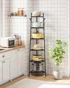 CHOEZON 6-Tier Cookware Stand, Triangle Shelf Storage Tower by Choezon