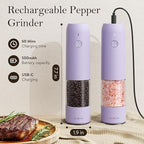 Ultrean Pepper Grinder, Rechargeable Salt and Pepper Grinder - Image 4