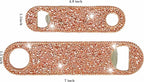 Rose Gold Beer Bottle Opener Diamond Bling Beer Bottle Opener - Image 5