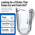 Carlisle FoodService Products 553807 Plastic Pitcher, 48 Ounces - Image 3