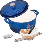 VORRINGARD Enameled Cast Iron Dutch Oven Pot by Unknown