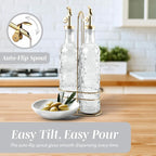 COOK WITH COLOR Glass Olive Oil Bottle Dispenser - Image 5