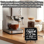Coffee Bar Sign, Love is Brewing Farmhouse Tabletop Decor, Coffee and Tea Lover - Image 4