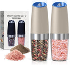 Battery Operated Salt And Pepper Grinder Set by Unknown
