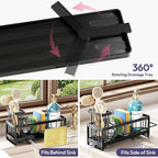 SWTYMIKI Sponge Holder for Kitchen Sink - Image 2