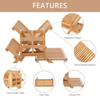 HBlife Bamboo Dish Drying Rack - Image 3
