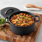 Amazon Basics Pre-Seasoned Cast Iron Mini Dutch Oven Pot - Image 5