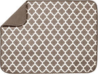 S&T INC. Dish Drying Mat XL, 18” x 24”, Absorbent Microfiber Kitchen Counter Mat by STINC