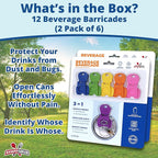 Complete Cover Easy Tab Opener New and Improved 12PK Beverage Barricade 2.0 by - Image 7